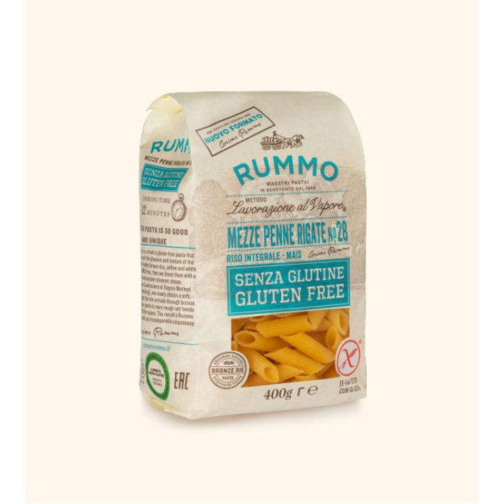 Mezze Penne Rigate N. 28 Rummo 400g