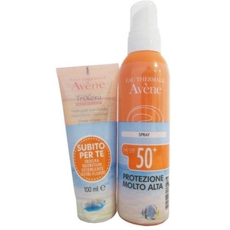 Avene Latte Spray SPF 50+ + Trixera Detergente 200ml+100ml