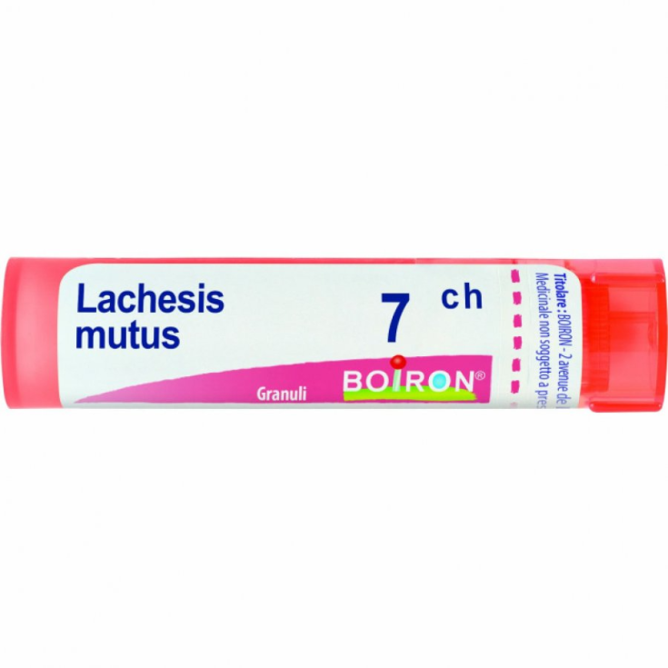 Lachesis Mutus 7CH Boiron 80 Granuli