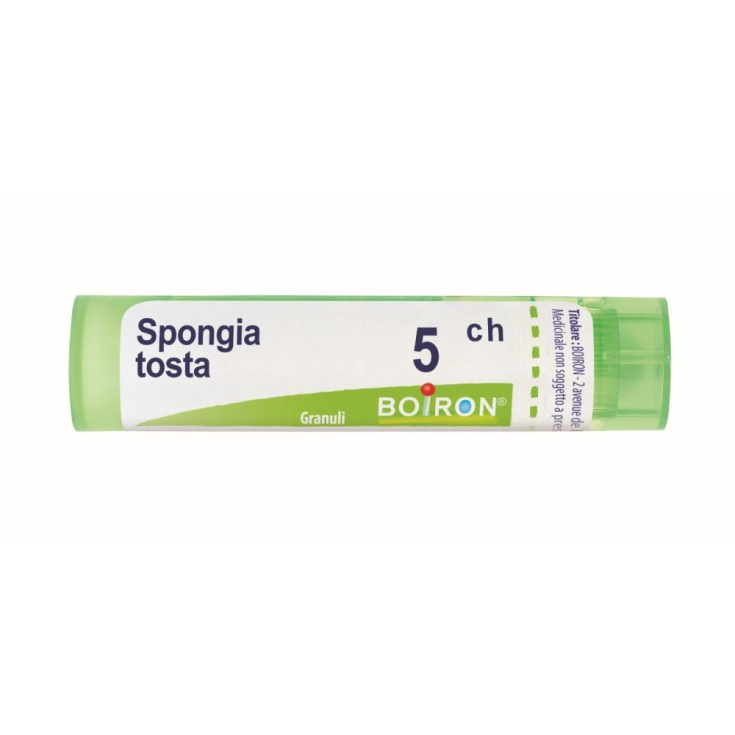 Spongia Tosta 5CH Boiron 80 Granuli