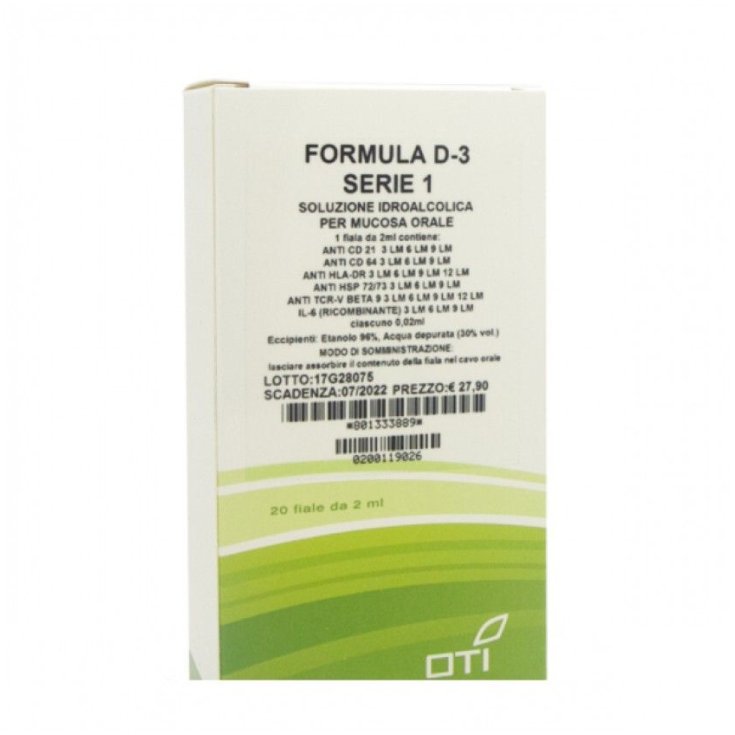 Formula D-3 Serie 1 OTI 20x2ml