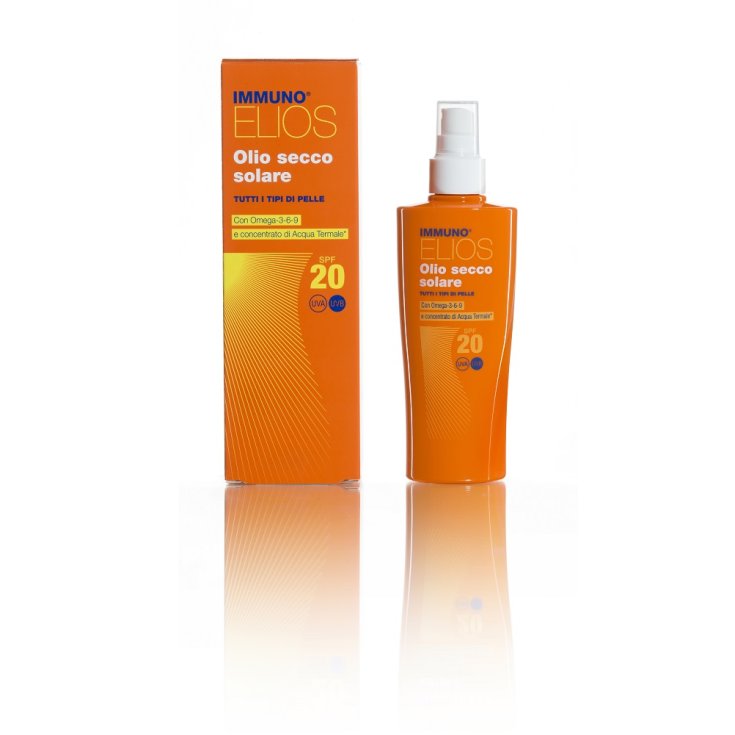 Immuno Elios Olio Secco Solare Spray SPF20 Morgan Pharma 200ml