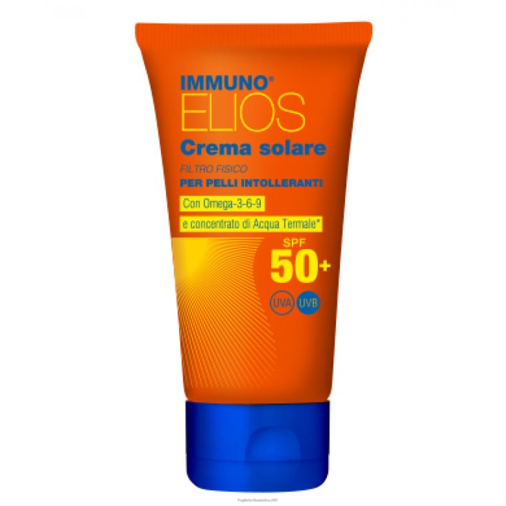 Immuno Elios Crema Solare SPF50+ Pelli Intolleranti Morgan Pharma 50ml