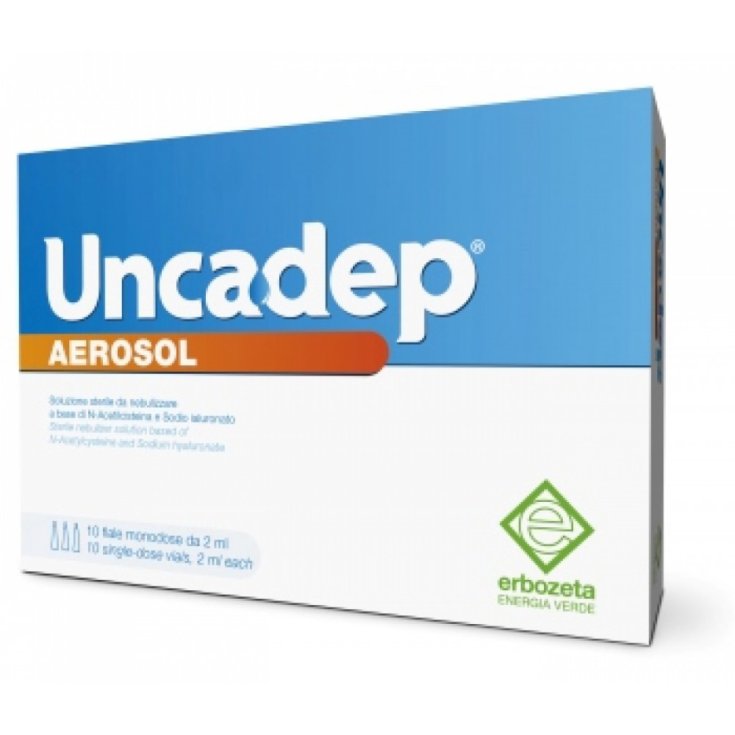 Uncadep® Aerosol errbozeta 10 Flaconcini Da 2ml