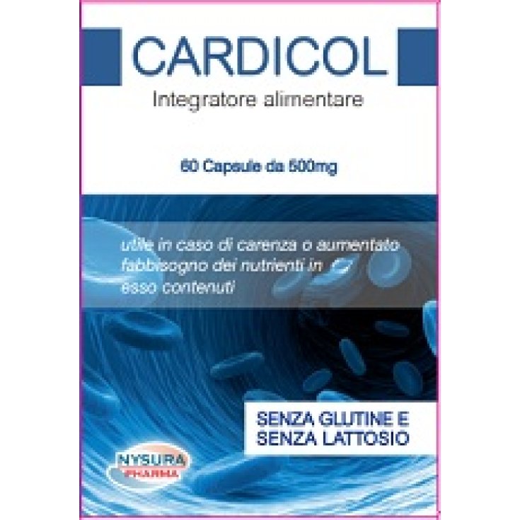 Cardicol Nysura Pharma 60 Capsule 500mg