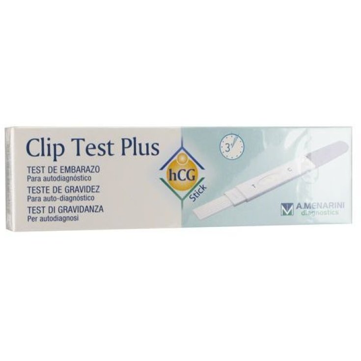 Clip Test Plus HCG Stick Test di Gravidanza A.Menarini Diagnostics