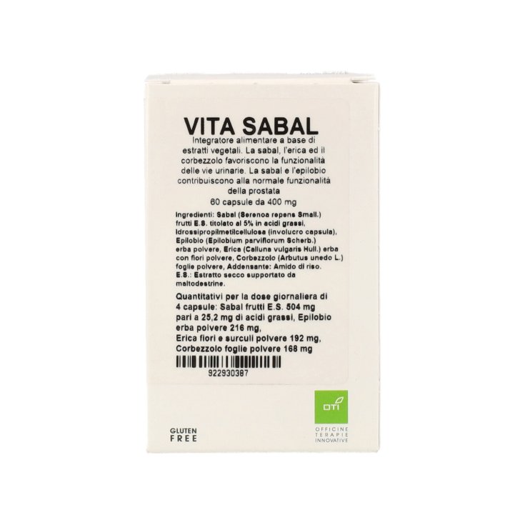 Vita Sabal OTI 60 Capsule Da 400mg