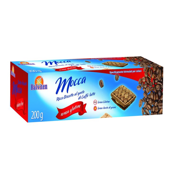 Mocca Biscotti Senza Glutine Balviten 200g