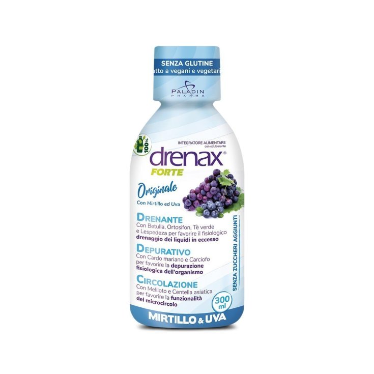 Drenax Forte Mirtillo & Uva Paladin Pharma 300ml