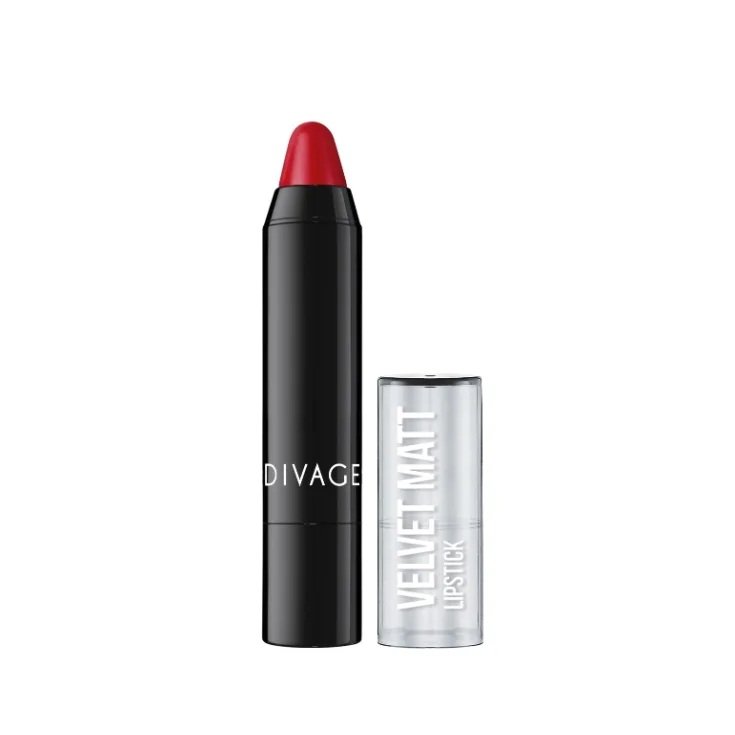 Velvet Matt Lipstick 05 Tango Red Divage