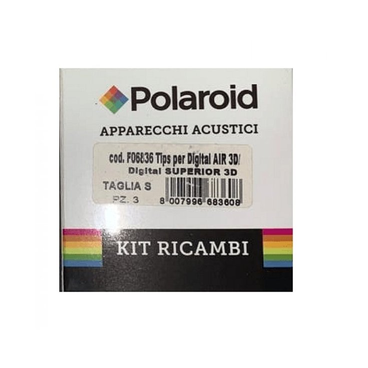 Kit Ricambi Tip Air Digital Superior Polaroid S 3 Pezzi