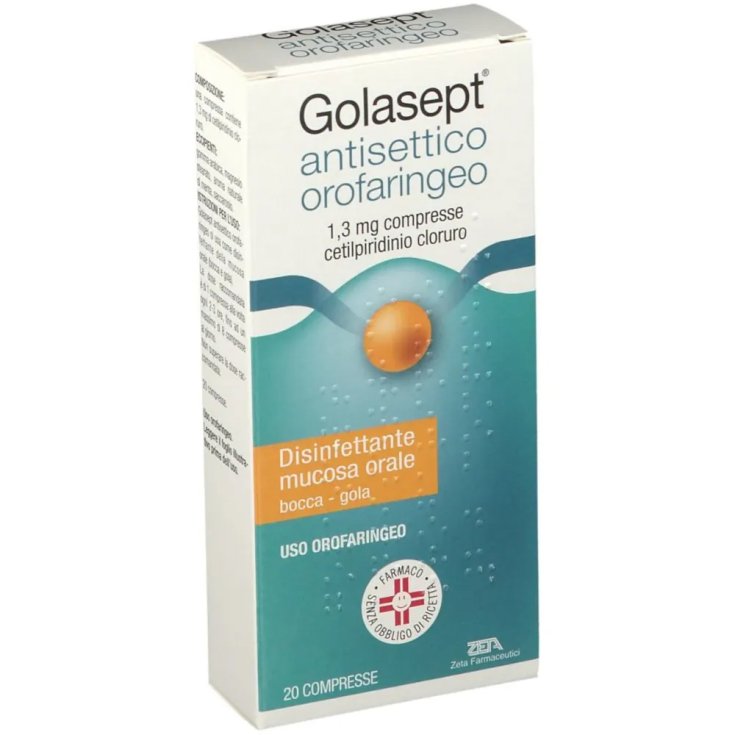 Golasept Antisettico Orofaringeo Zeta Farmaceutici 20 Compresse