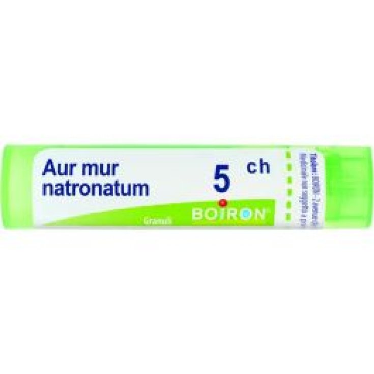 Aurum Muriaticum Natronatum 5CH Boiron 80 Granuli