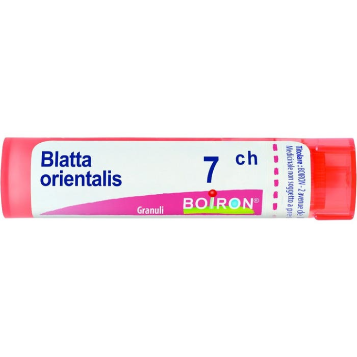 Blatta Orientalis 7CH Boiron Granuli 4g