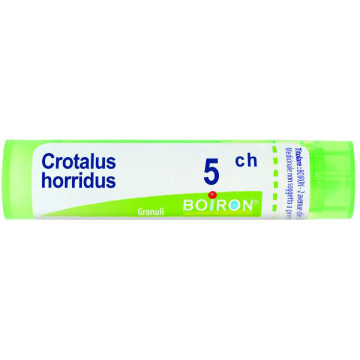 Crotalus Horridus 5CH Boiron Granuli 1 Tubo