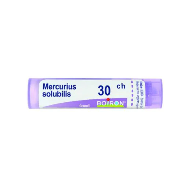 Mercurius Solubilis 30ch Boiron Globuli Monodose 1g
