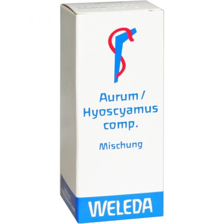 Aurum / Hyoscyamus Comp. Weleda 8 Fiale Da 1ml