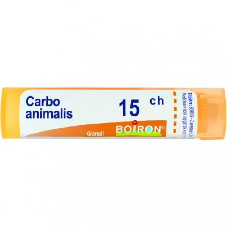 Carbo Animalis 15CH Boiron Granuli 1 Tubo