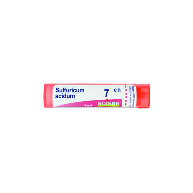 Sulfuricum Acidum 7CH Boiron Granuli 1 Tubo