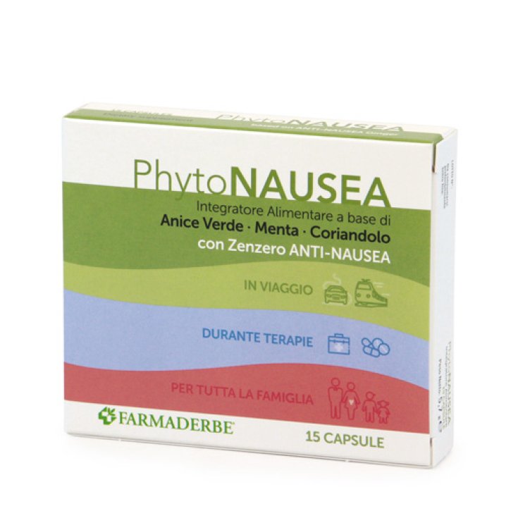 Phyto Nausea Farmaderbe 15 Capsule