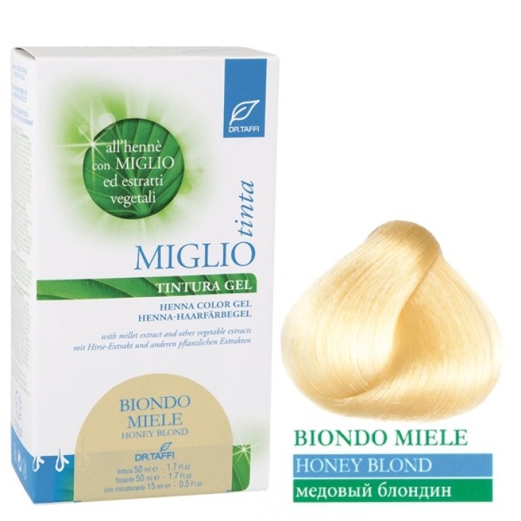 Tintura Naturale per Capelli Migliotinta Gel Biondo Miele Dr.Taffi 