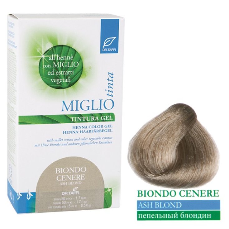 Tintura Naturale per Capelli Migliotinta Gel Biondo Cenere Dr.Taffi