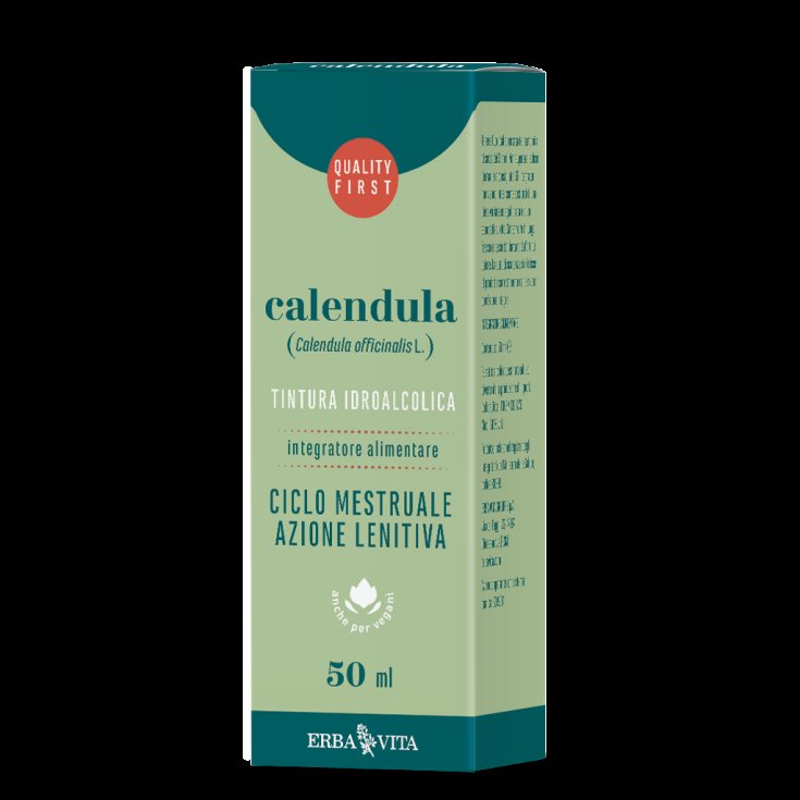 Calendula Tintura Idroalcolica Erba Vita 50ml