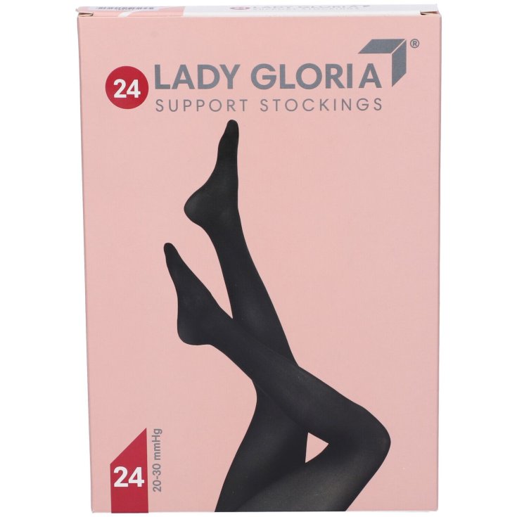Ladygloria 24 Collant 240Den Nero 6 GloriaMed&reg; 1 Paio