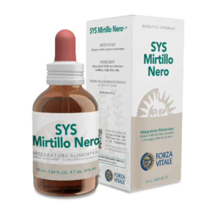 Sys Mirtillo Nero Forza Vitale 50ml