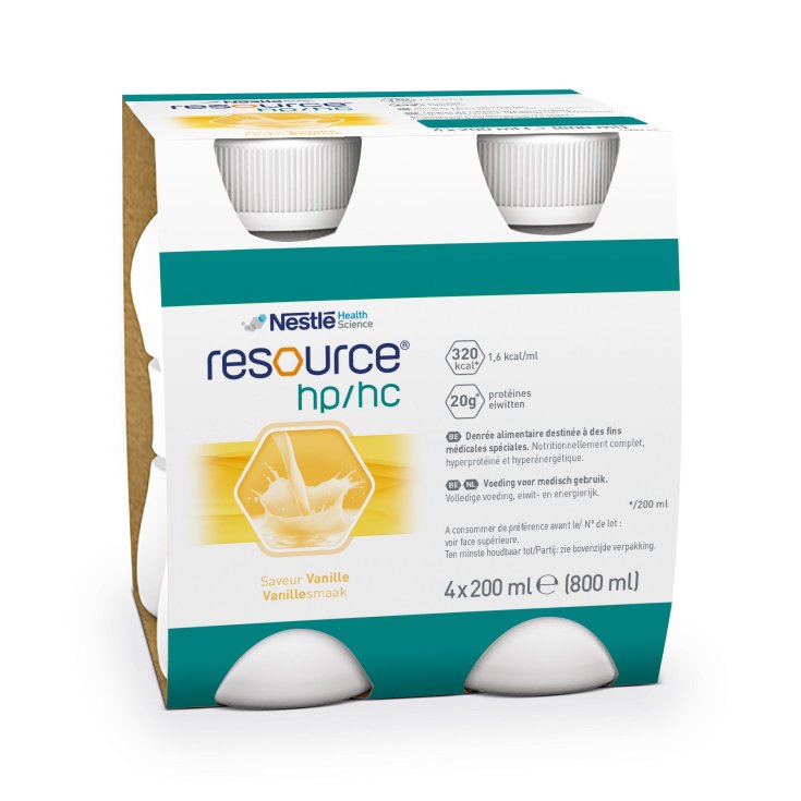 Resource HP/HC Vaniglia Nestlé Health Science 4x200ml