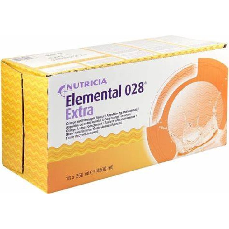 Elemental 028 Extra Ananas Arancia Nutricia 18x250ml