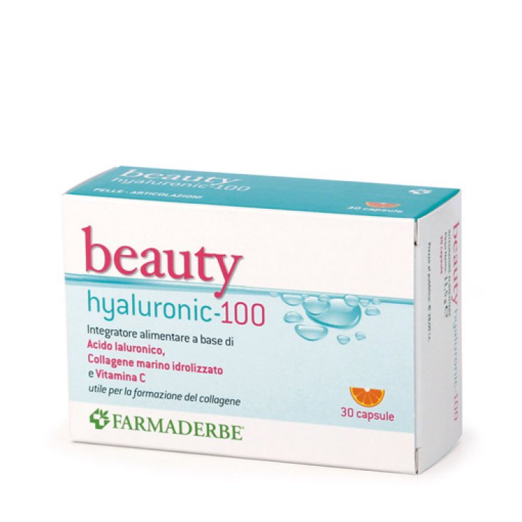 Beauty Hyaluronic 100 Farmaderbe 30 Capsule