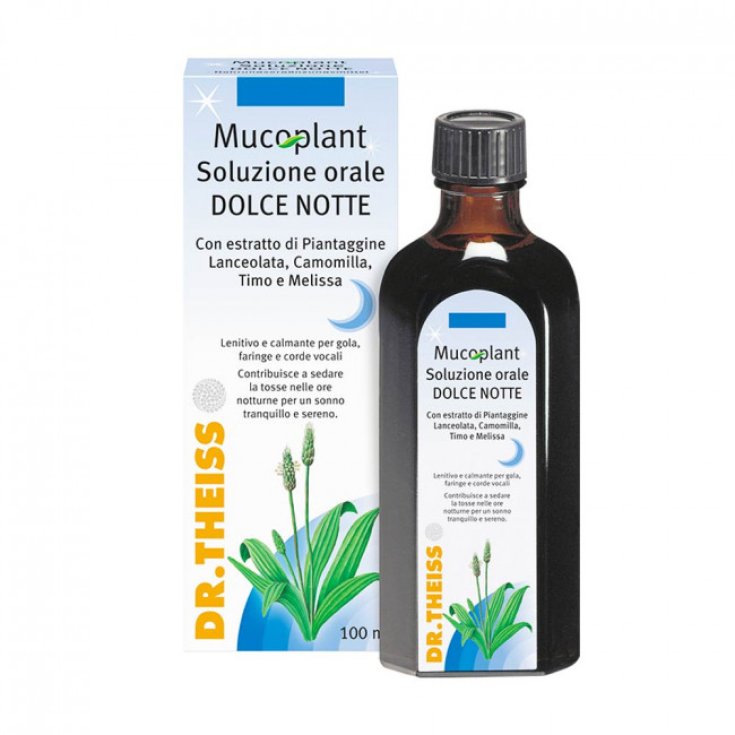 Mucoplant Soluzione Orale Dolce Notte Dr. Theiss 100ml