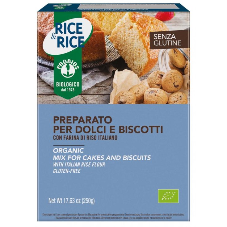 Rice&Rice Preparato Per Dolci E Biscotti Probios 500g