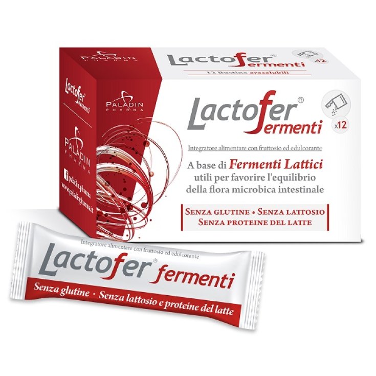 Paladin Pharma Lactofer Fermenti Integratore Alimentare 12 Bustine