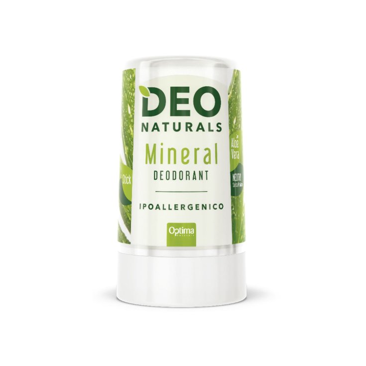 DeoNaturals Mineral Deodorant Ipoallergenico Aloe Vera Optima Naturals 50g DeoNaturals Mineral Deodorant Ipoallergenico Aloe Vera Optima Naturals 50g