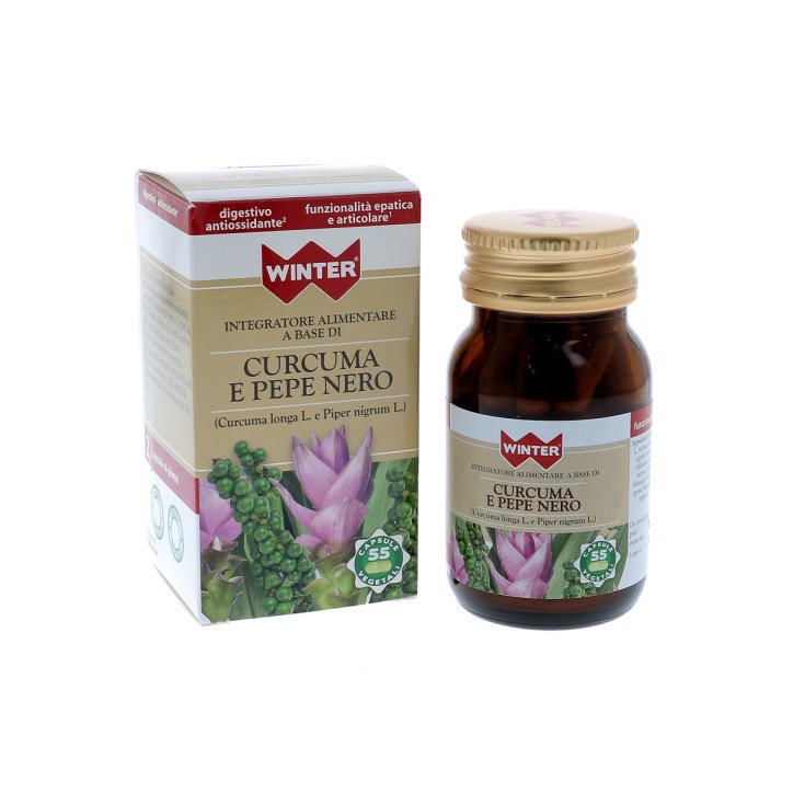 Curcuma E Pepe Nero Winter 55 Capsule Vegetali