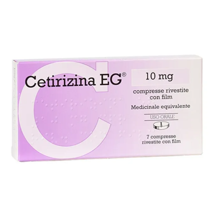 Cetirizina EG 10mg 7 Compresse Rivestite Con Film