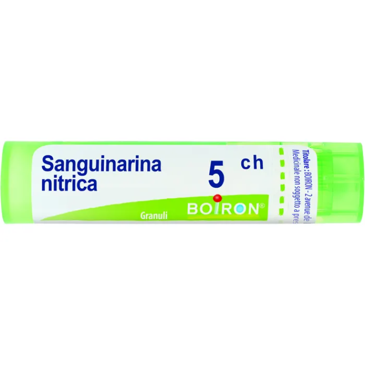 Sanguinaria Nitrica 5CH Boiron Granuli 4g