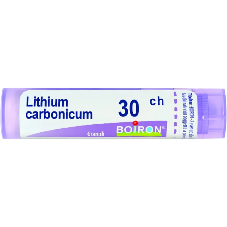 Lithium Carbonicum 30CH Boiron 80 Granuli