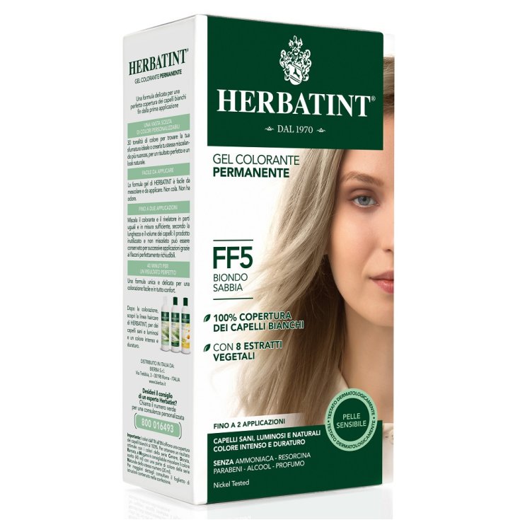Gel Colorante Permanente FF5 Herbatint 150ml