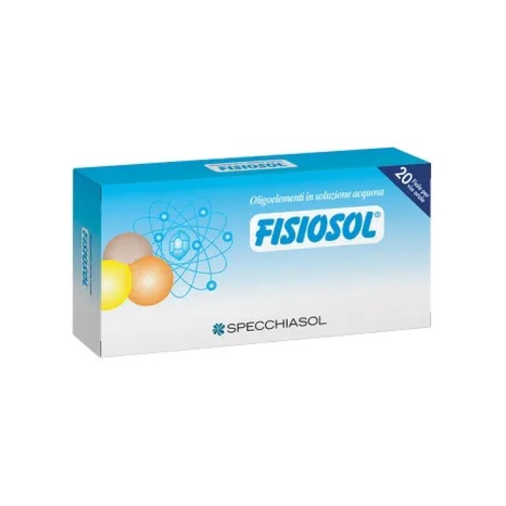 Fisiosol 11 Fluoro Oligoelementi Specchiasol 20 Fiale