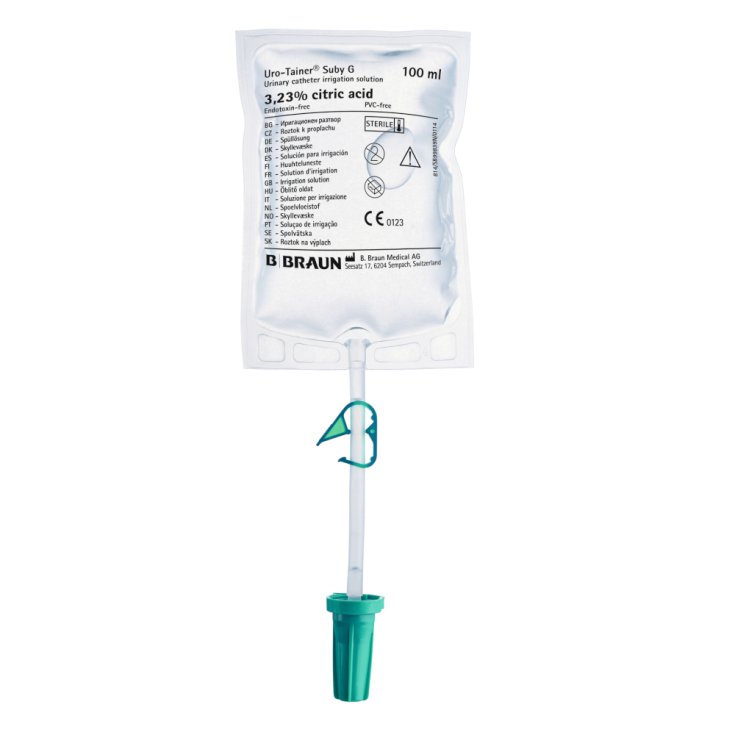 Uro-Tainer&reg;&nbsp;Suby G B.Braun 10x100ml