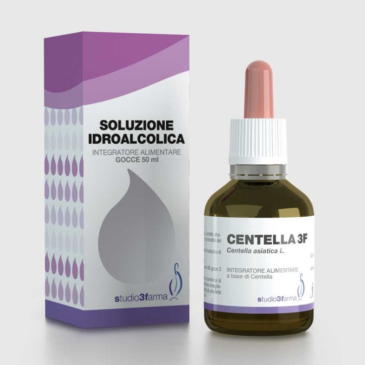 Centella 3F Soluzione Idroalcolica Studio 3 Farma 50ml