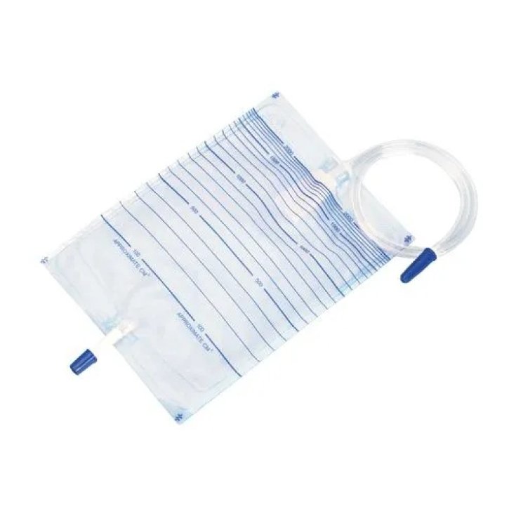 Sacche Urina da Letto con Scarico Tubo 130cm Farmacare 30 Pezzi