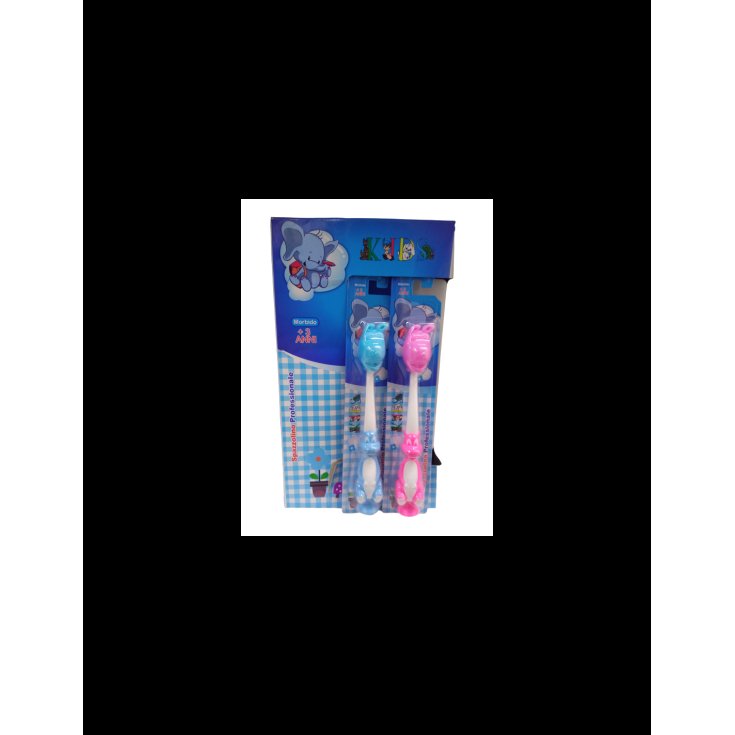 Spazzolino Junior 3D Dino Morbido Oral Clinique 2 Pezzi