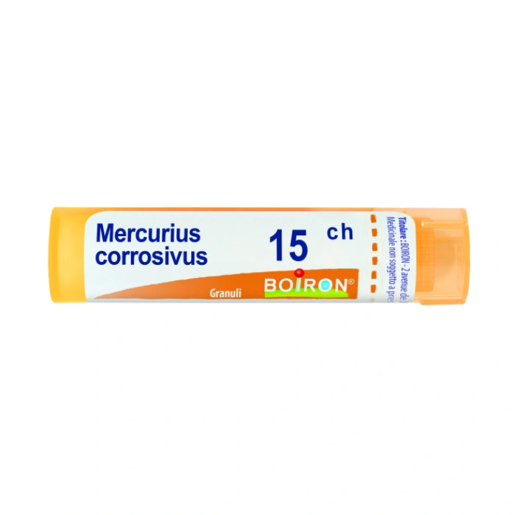 Mercurius Corrosivus 15CH Boiron 80 Granuli