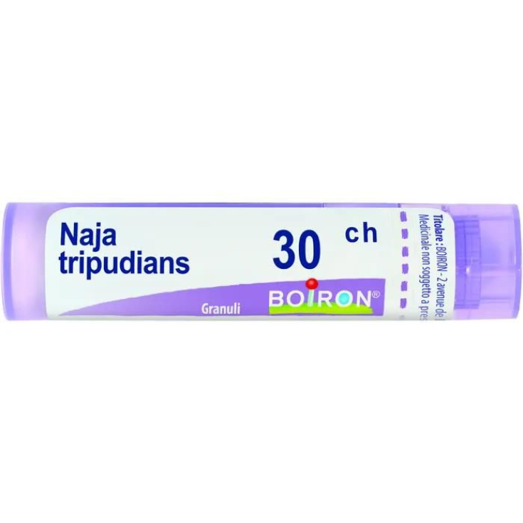 Naja Tripudians 30CH Boiron 80 Granuli