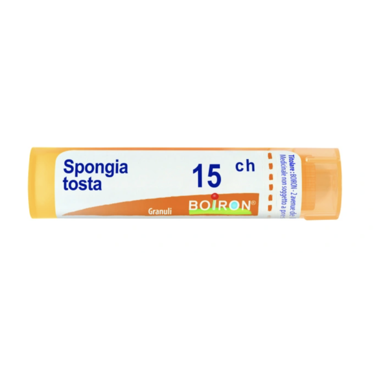 Spongia Tosta 15CH Boiron 80 Granuli