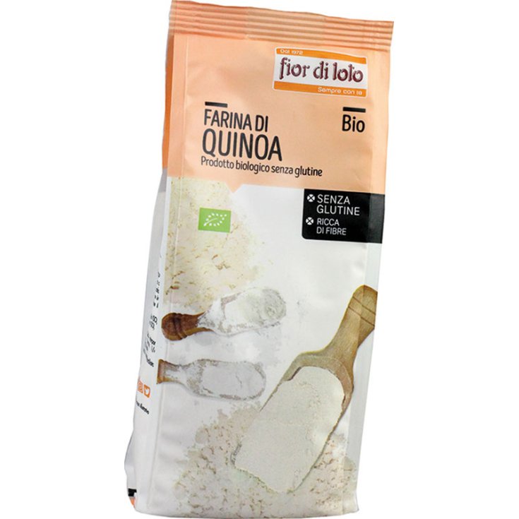 Farina Di Quinoa Bio Senza Glutine Fior Di Loto 375g